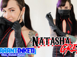 Natasha Grey under Quarantine decides to ride her new Sex Doll and finger her ass! for - AltErotic