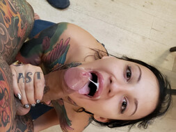 Tattooed Model Adel Asanti Fucking In Her Hotel Room for - AltErotic