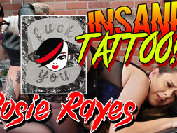 Rosie Rayes Gets an Asshole Tattoo then takes a cream pie! for - AltErotic